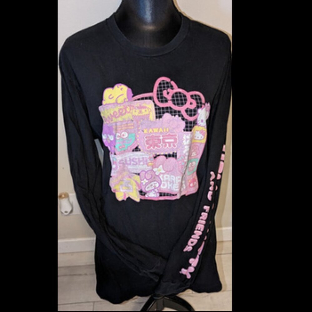 Box Lunch Sanrio Hello Kitty & Friends Sweet Treats Women's Top Womens Sz L